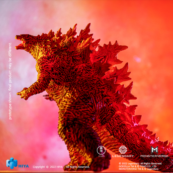 STYLIST SERIES SERIES: "GODZILLA: KING OF THE MONSTERS" - BURNING GODZILLA NEW YEAR EXCLUSIVE