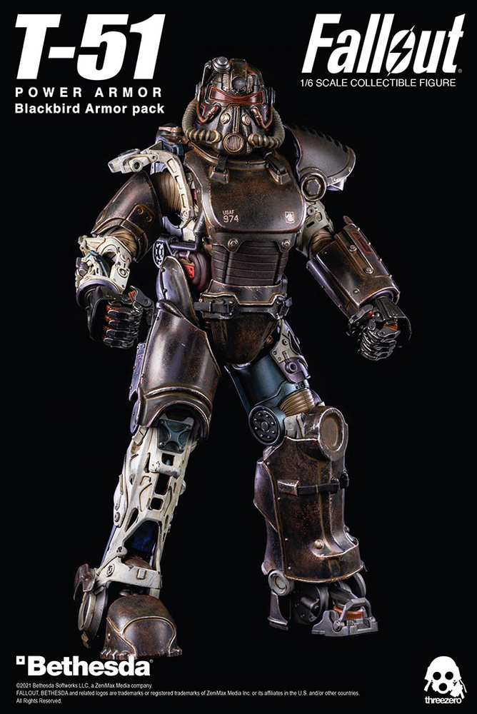 Fallout - 1/6 T-51 Blackbird Armor Pack