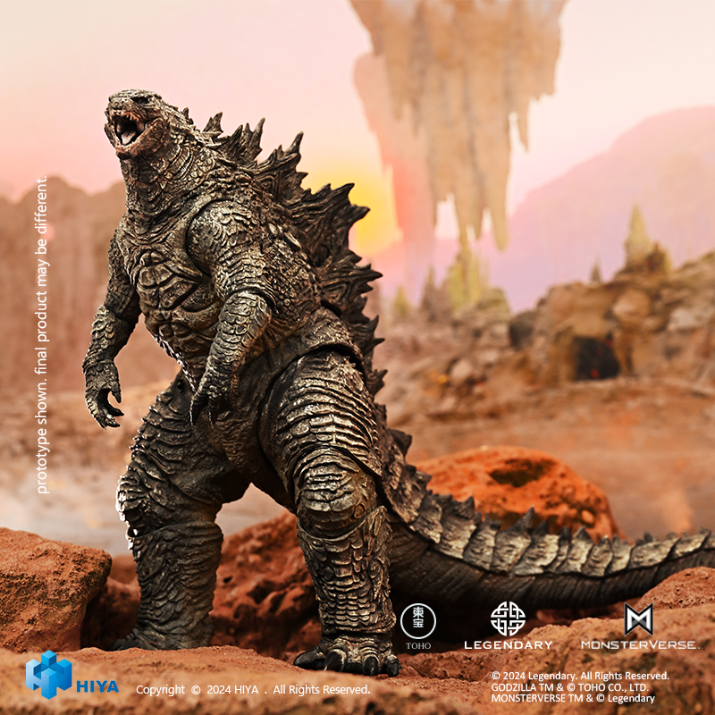 EXQUISITE BASIC SERIES NONE SCALE GODZILLA X KONG: THE NEW EMPIRE GODZILLA PRE-EVOLVED VER.