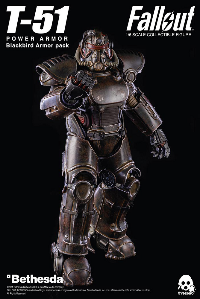 Fallout - 1/6 T-51 Blackbird Armor Pack