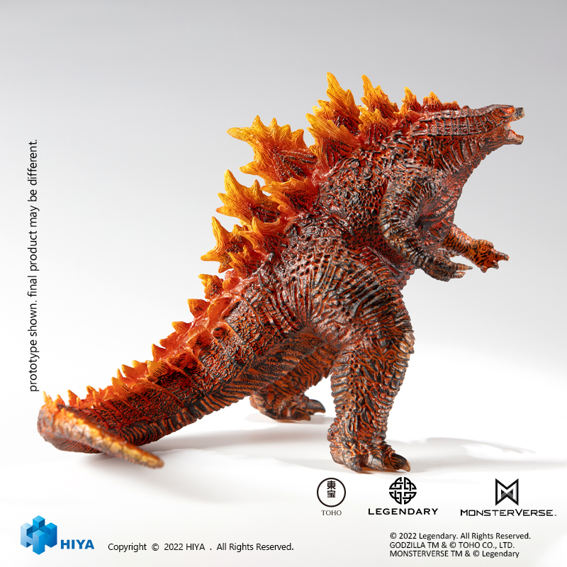 STYLIST SERIES SERIES: "GODZILLA: KING OF THE MONSTERS" - BURNING GODZILLA NEW YEAR EXCLUSIVE