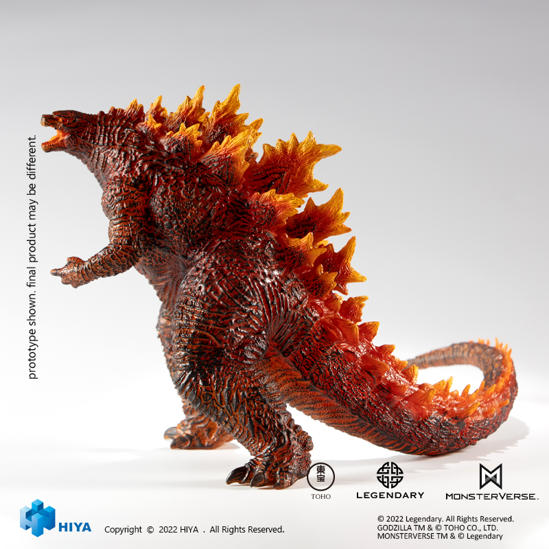 STYLIST SERIES SERIES: "GODZILLA: KING OF THE MONSTERS" - BURNING GODZILLA NEW YEAR EXCLUSIVE