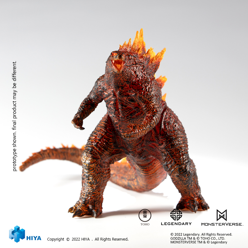 STYLIST SERIES SERIES: "GODZILLA: KING OF THE MONSTERS" - BURNING GODZILLA NEW YEAR EXCLUSIVE