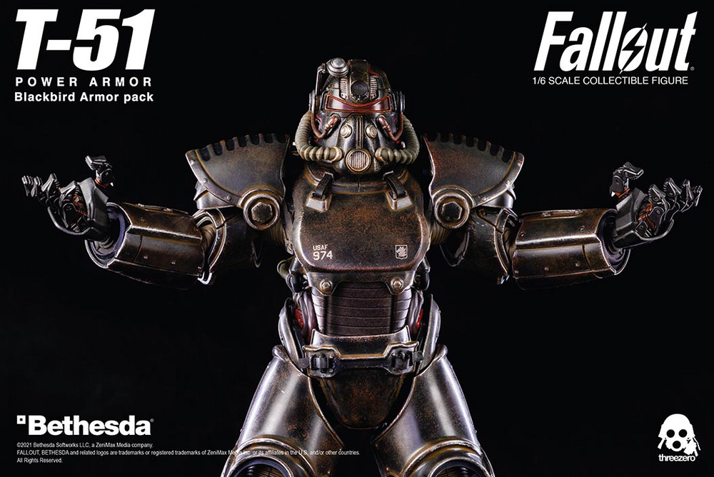 Fallout - 1/6 T-51 Blackbird Armor Pack