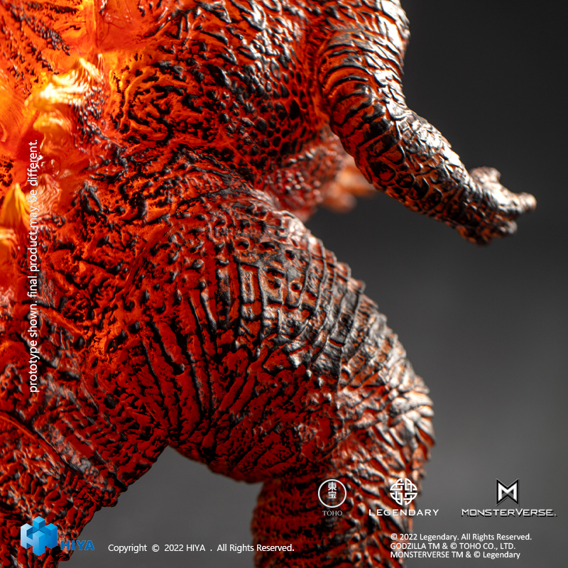 STYLIST SERIES SERIES: "GODZILLA: KING OF THE MONSTERS" - BURNING GODZILLA NEW YEAR EXCLUSIVE