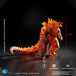 STYLIST SERIES SERIES: "GODZILLA: KING OF THE MONSTERS" - BURNING GODZILLA NEW YEAR EXCLUSIVE