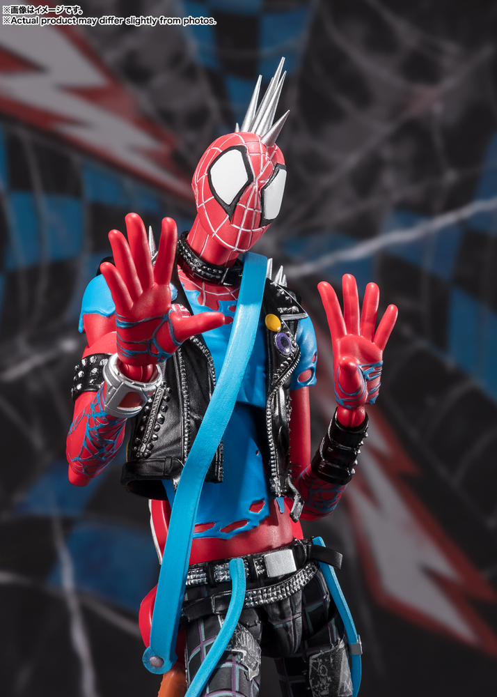 SPIDER-PUNK(Spider-Man: Across the Spider-Verse) "Spider-Man: Across the Spider-Verse", TAMASHII NATIONS S.H.Figuarts