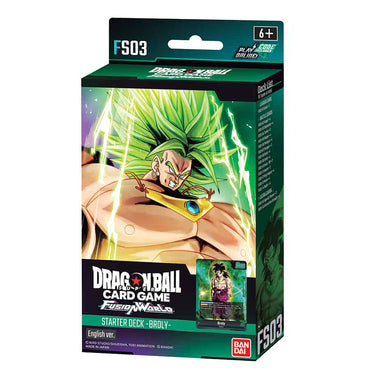 DBS FUSION WORLD STARTER DECK 3 - BROLY