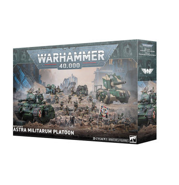 WARHAMMER 40,000 BATTLEFORCE ASTRA MILITARUM PLATOON