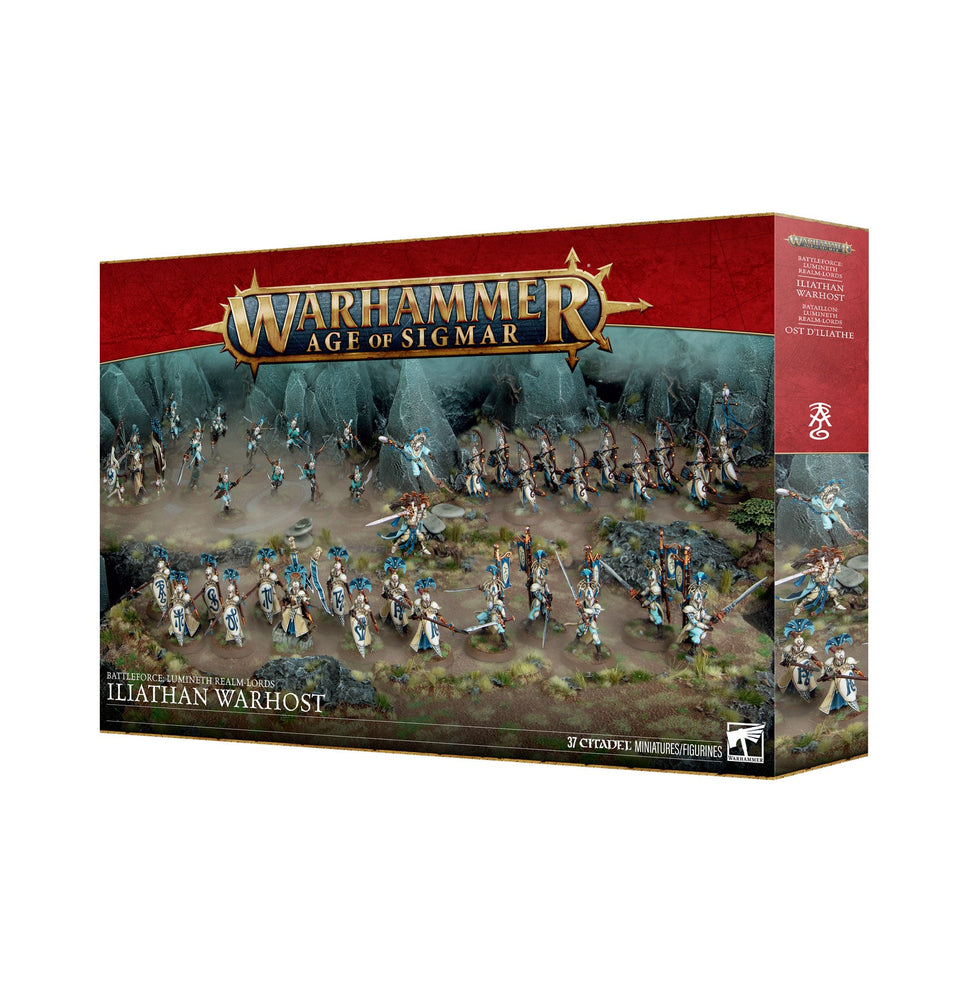 WARHAMMER: AGE OF SIGMAR LUMINETH REALMLORDS ILIATHAN WARHOST
