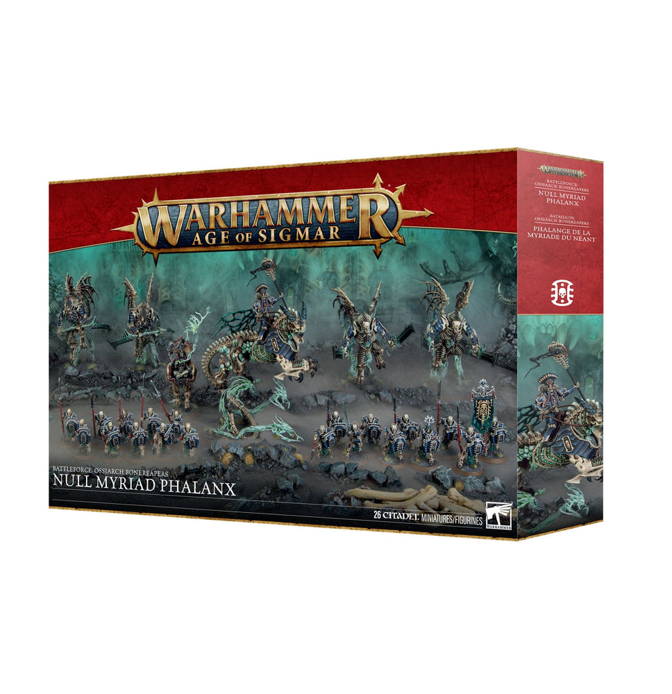 WARHAMMER: AGE OF SIGMAR OSSIARCH BONEREAPERS NULL MYRIAD PHALANX