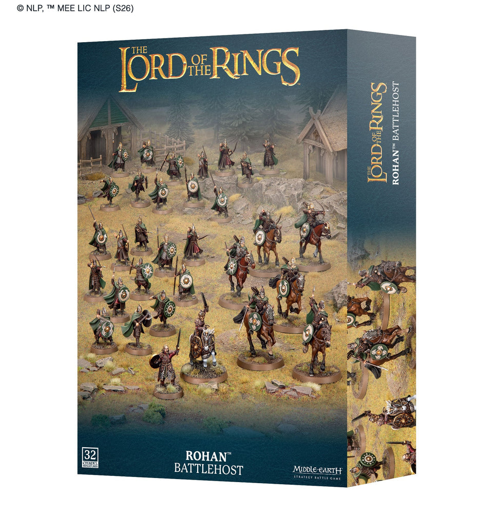 LORD OF THE RINGS MIDDLE-EARTH SBG ROHAN BATTLEHOST