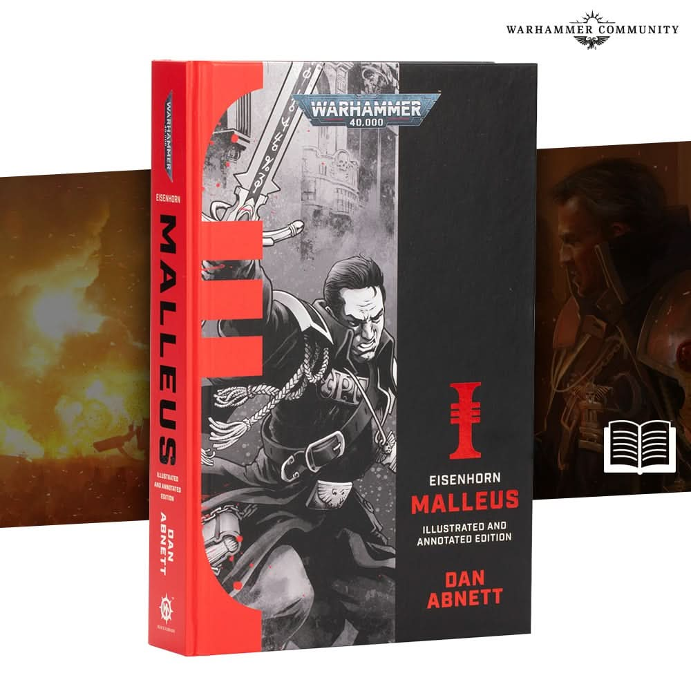 BLACK LIBRARY WARHAMMER 40,000 EISENHORN MALLEUS ILLUSTRATED AND ANNOTATED EDITION