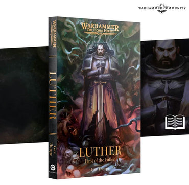 WARHAMMER: THE HORUS HERESY LUTHER FIRST OF THE FALLEN PAPERBACK
