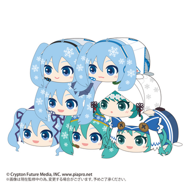YUKI MIKU POTE KORO MASCOT