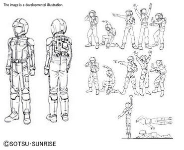 Bandai Builders Parts HD 1/144 MS Figure 01