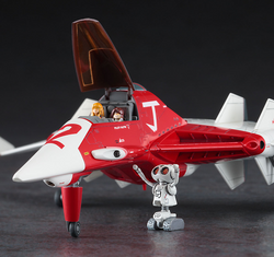 HASEGAWA 1/72 [CRUSHER JOE] FIGHTER 2 w/ALFIN FIGURE