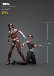 JOYTOY DARK SOURCE ZOMBIE FIGURE FEMALE WRESTLERS
