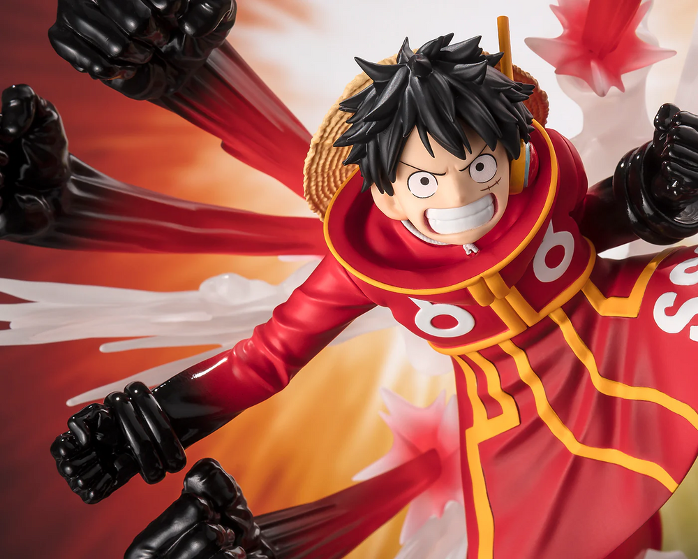 FIGUARTSZERO [EXTRA BATTLE] MONKEY.D.LUFFY -GUM-GUM HAWK GATLING- "ONE PIECE", TAMASHII NATIONS
