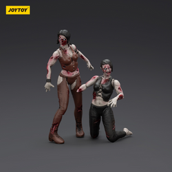 JOYTOY DARK SOURCE ZOMBIE FIGURE FEMALE WRESTLERS