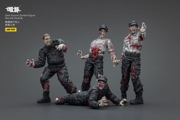 JOYTOY DARK SOURCE ZOMBIE FIGURE SECURITY GUARDS