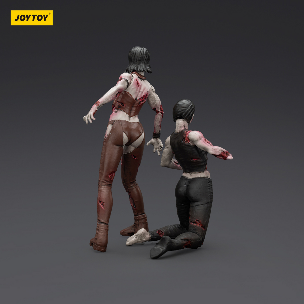 JOYTOY DARK SOURCE ZOMBIE FIGURE FEMALE WRESTLERS