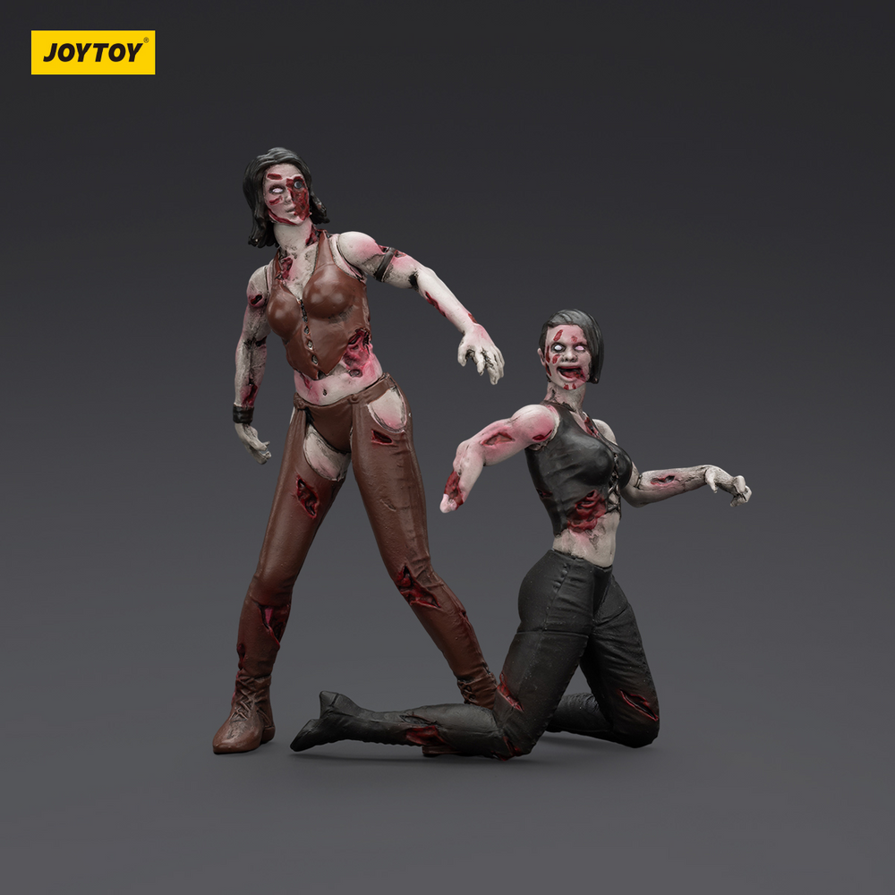 JOYTOY DARK SOURCE ZOMBIE FIGURE FEMALE WRESTLERS