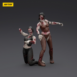 JOYTOY DARK SOURCE ZOMBIE FIGURE FEMALE WRESTLERS