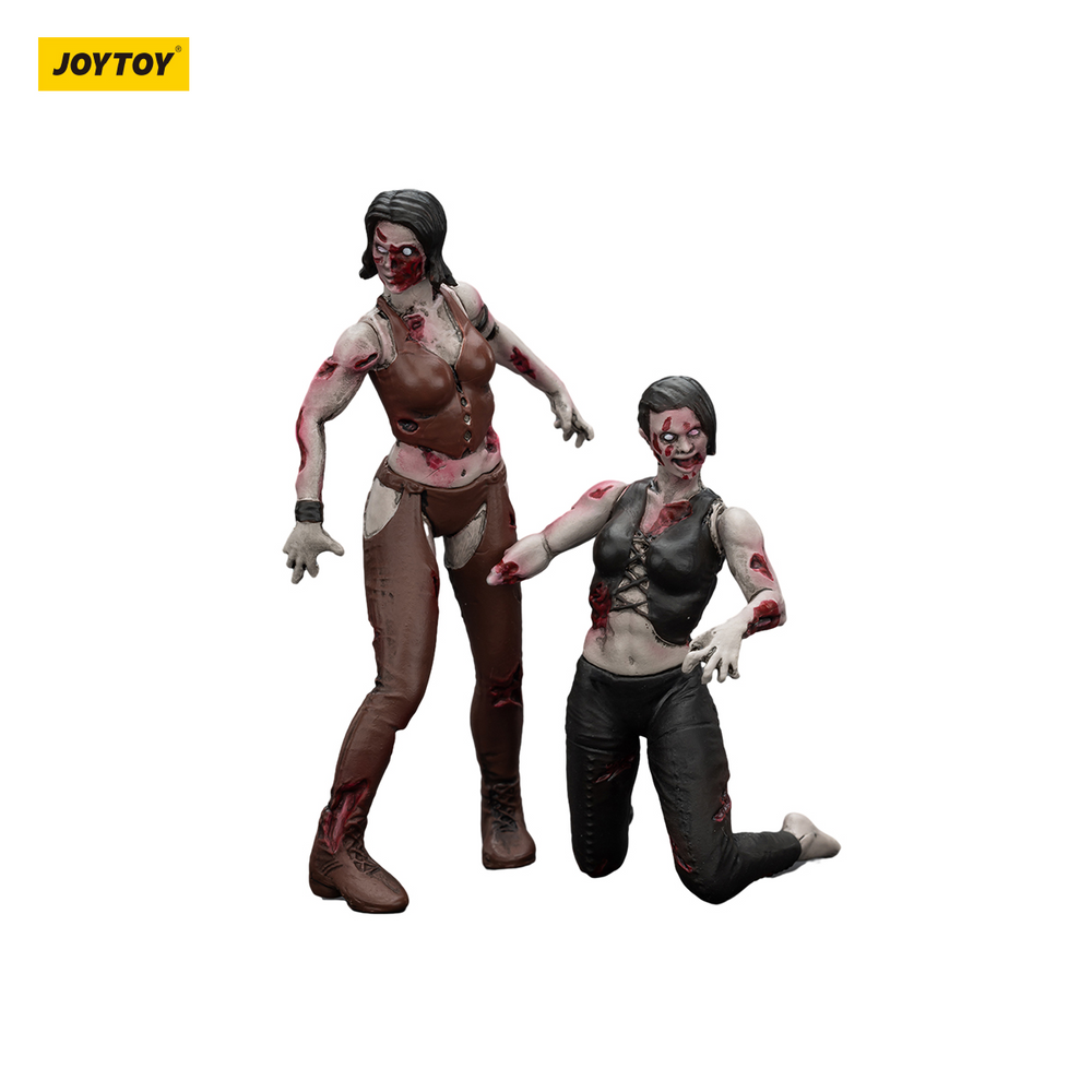 JOYTOY DARK SOURCE ZOMBIE FIGURE FEMALE WRESTLERS