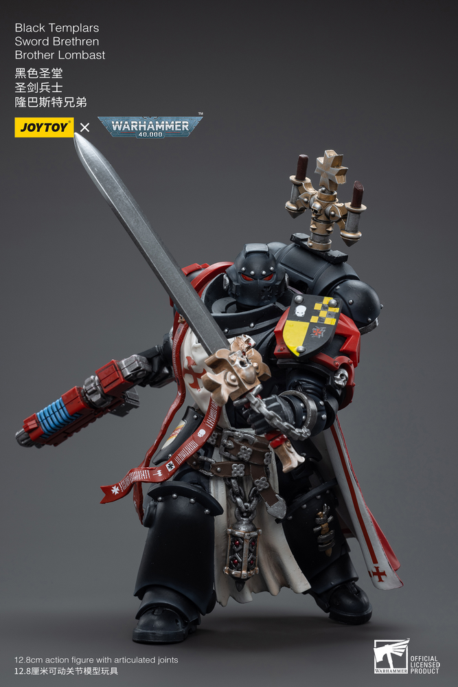Joy Toy Black Templars Sword Brethren Brother Lombast