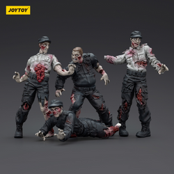 JOYTOY DARK SOURCE ZOMBIE FIGURE SECURITY GUARDS