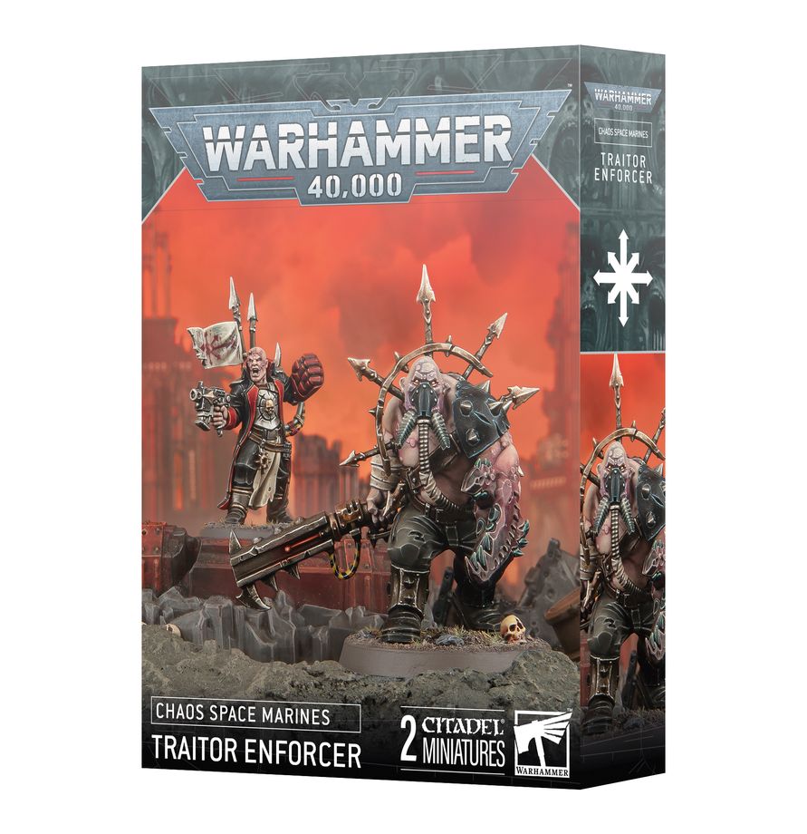 WARHAMMER 40,000 CHAOS SPACE MARINES TRAITOR ENFORCER