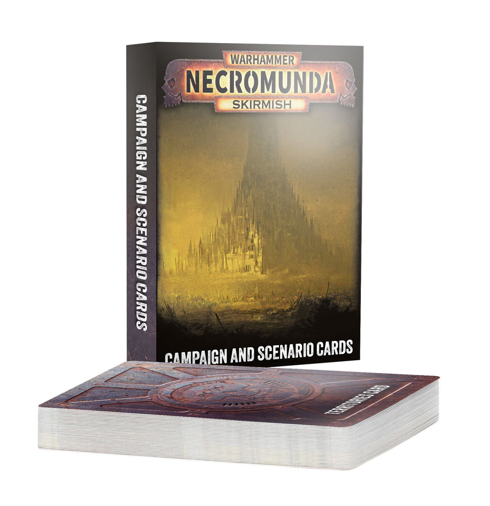 NECROMUNDA CAMPAIGN AND SCENARIO CARDS