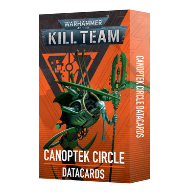 WARHAMMER 40,000 KILL TEAM CANOPTEK CIRCLE DATACARDS