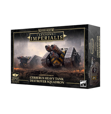 WARHAMMER THE HORUS HERESY LEGIONS IMPERIALIS LEGIONES ASTARTES CERBERUS HEAVY TANK DESTROYER SQUADRON