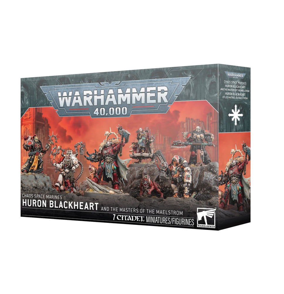 WARHAMMER 40,000 CHAOS SPACE MARINES HURON BLACKHEART
