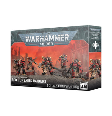 WARHAMMER 40,000 CHAOS SPACE MARINES RED CORSAIRS RAIDERS