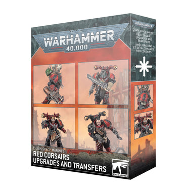 WARHAMMER 40,000 CHAOS SPACE MARINES RED CORSAIRS UPGRADES & TRANSFERS