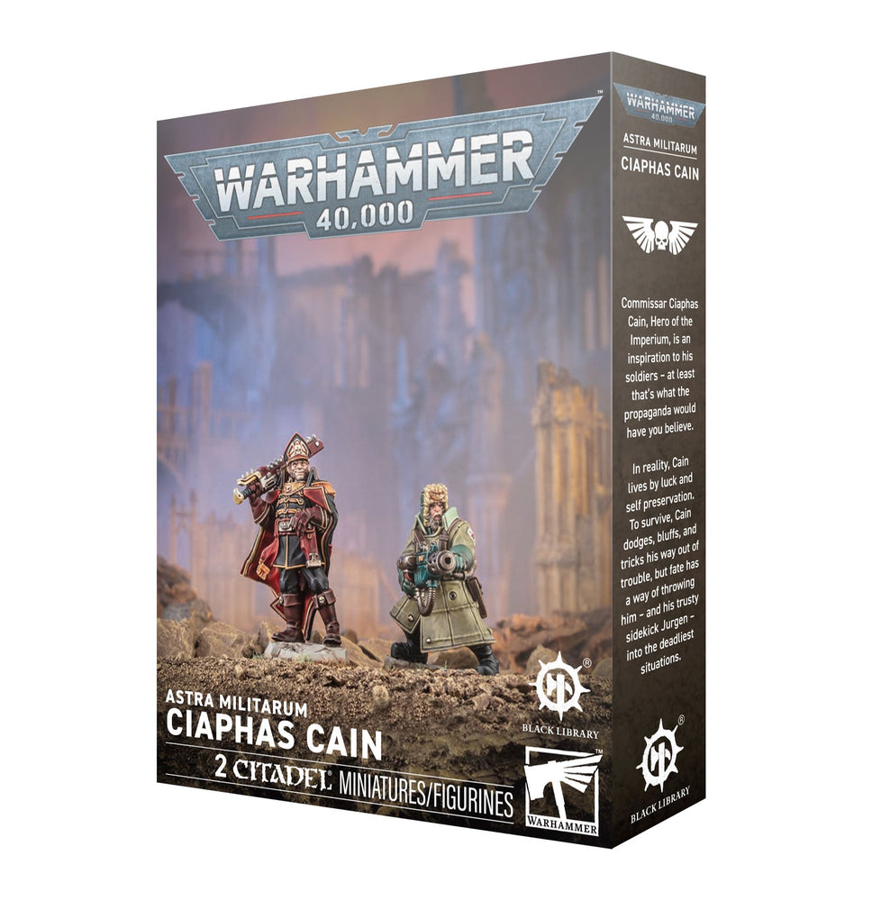 WARHAMMER 40,000 CIAPHAS CAIN ASTRA MILITARUM