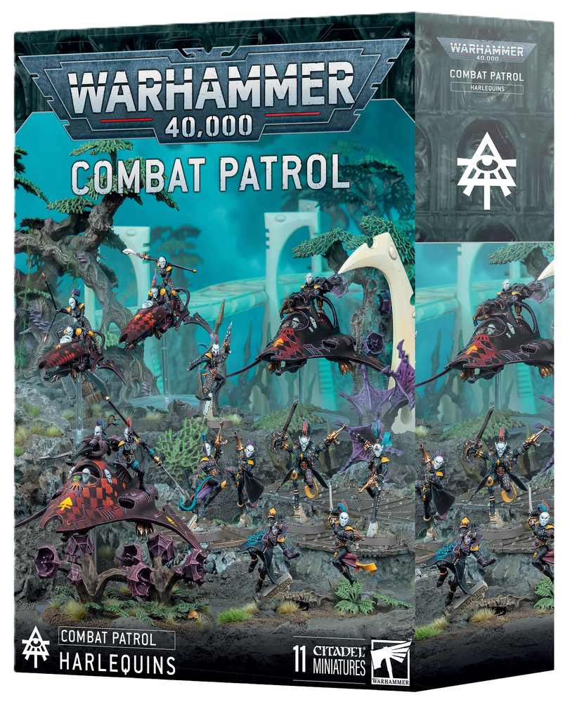 WARHAMMER 40,000 COMBAT PATROL HARLEQUINS
