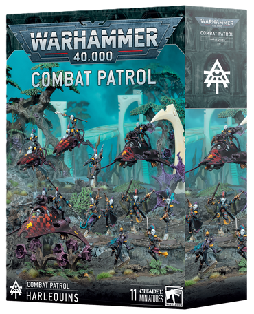 WARHAMMER 40,000 COMBAT PATROL HARLEQUINS