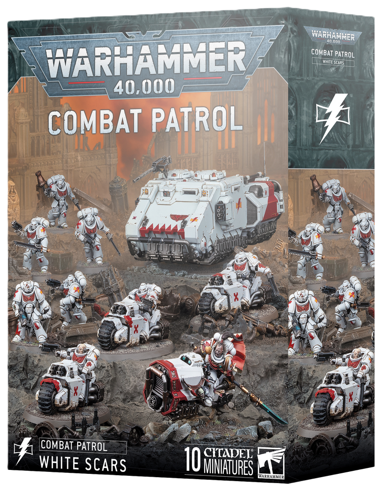 WARHAMMER 40,000 COMBAT PATROL WHITE SCARS