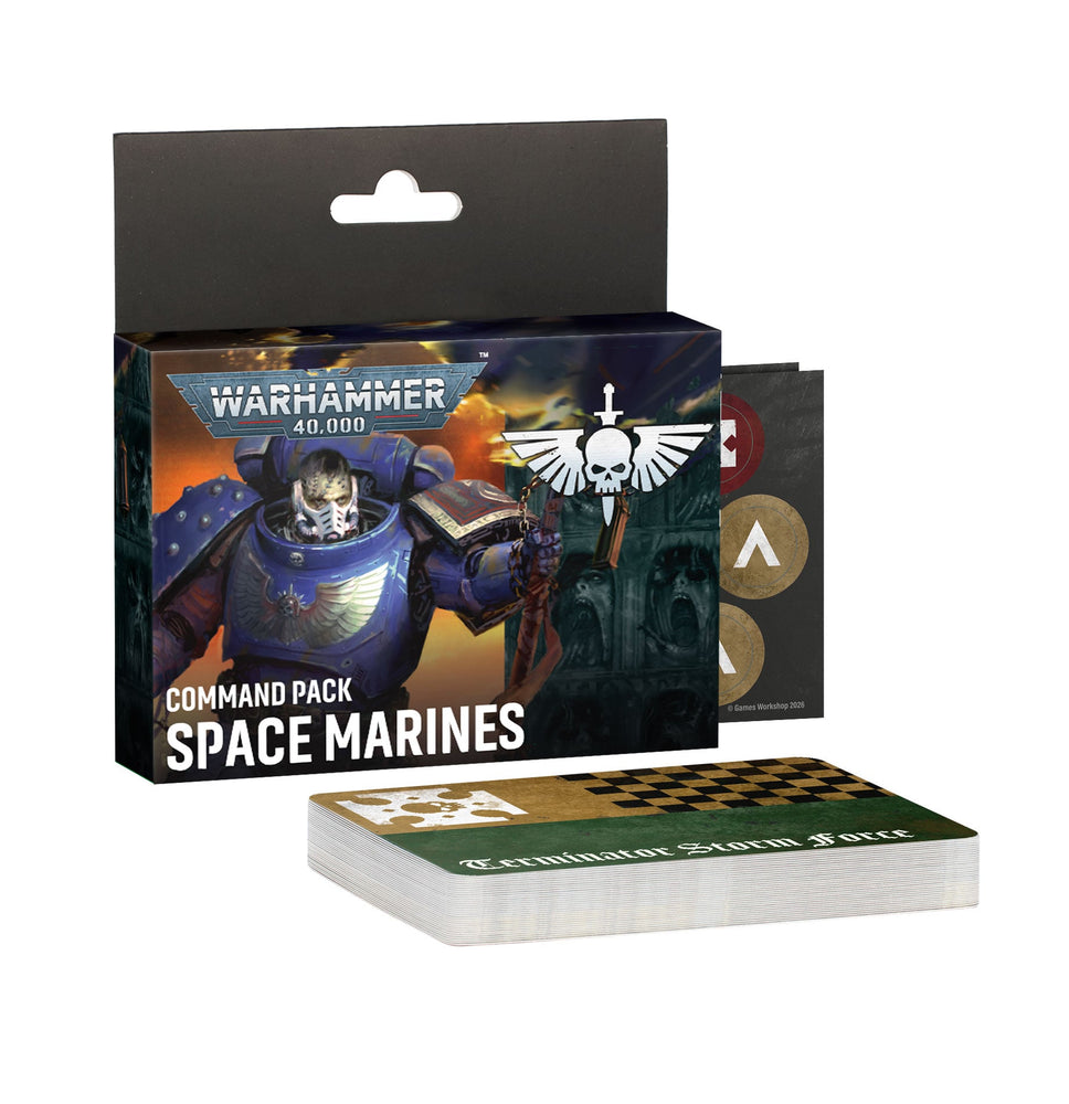 WARHAMMER 40,000 COMMAND PACK SPACE MARINES