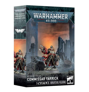WARHAMMER 40,000 ASTRA MILITARUM COMMISSAR YARRICK