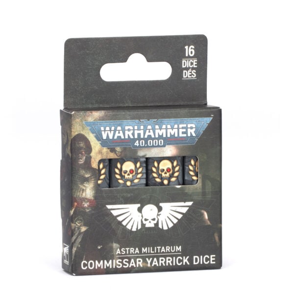WARHAMMER 40,000 ASTRA MILITARUM: COMMISSAR YARRICK DICE