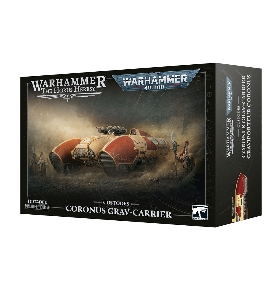 WARHAMMER 40,000/WARHAMMER: THE HORUS HERESY CUSTODES CORONUS GRAV-CARRIER