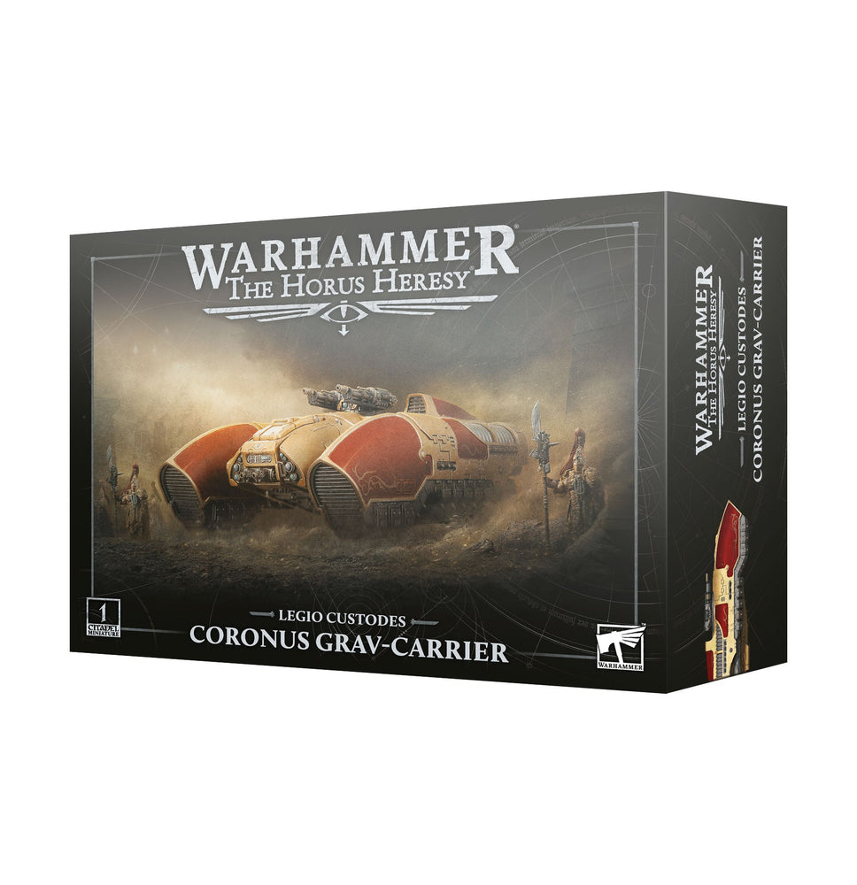 WARHAMMER: THE HORUS HERESY LEGIO CUSTODES CORONUS GRAV-CARRIER