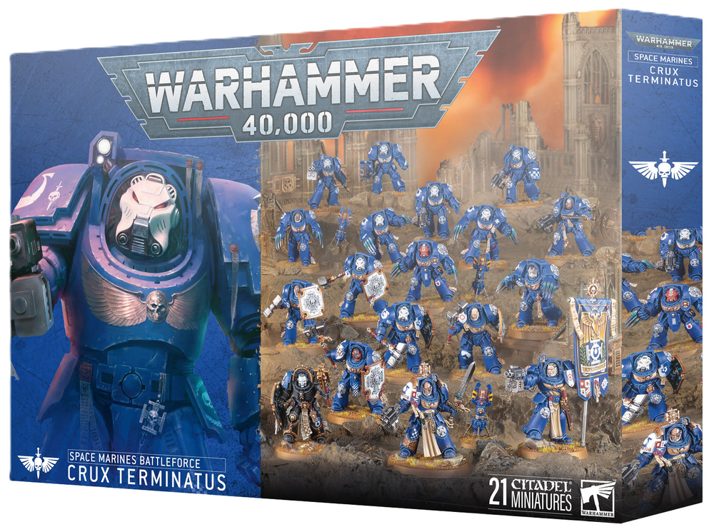 WARHAMMER 40,000 SPACE MARINES CRUX TERMINATUS BATTLEFORCE