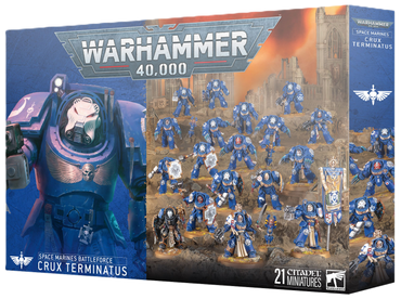 WARHAMMER 40,000 SPACE MARINES CRUX TERMINATUS BATTLEFORCE