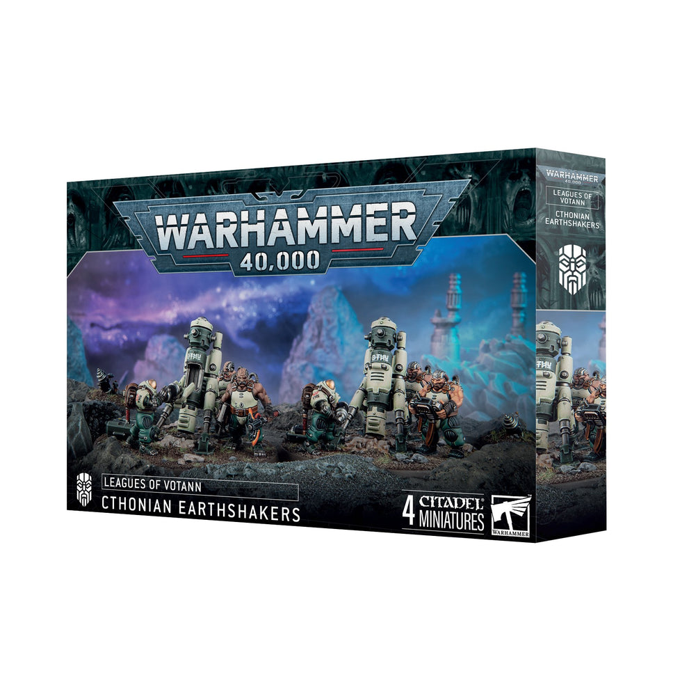 WARHAMMER 40,000 CTHONIAN EARTHSHAKERS LEAGUES OF VOTANN
